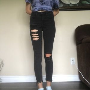 AE Super Stretch Ripped Jeans